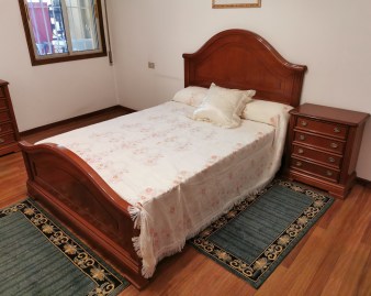 CAMA Y MESILLA NOCHE RETRO VINTAGE